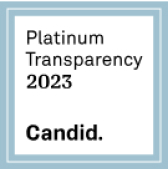 Platinum Transparency 2023 badge from Candid